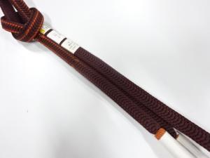 未使用品　正絹　撚り房　手組帯締め